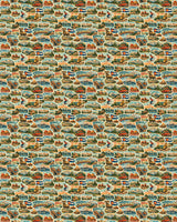 Colorado Postcard Memories Sherpa Blanket - London Penny Gift Wrap