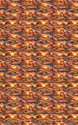 Utah Canyon Light - London Penny Gift Wrap