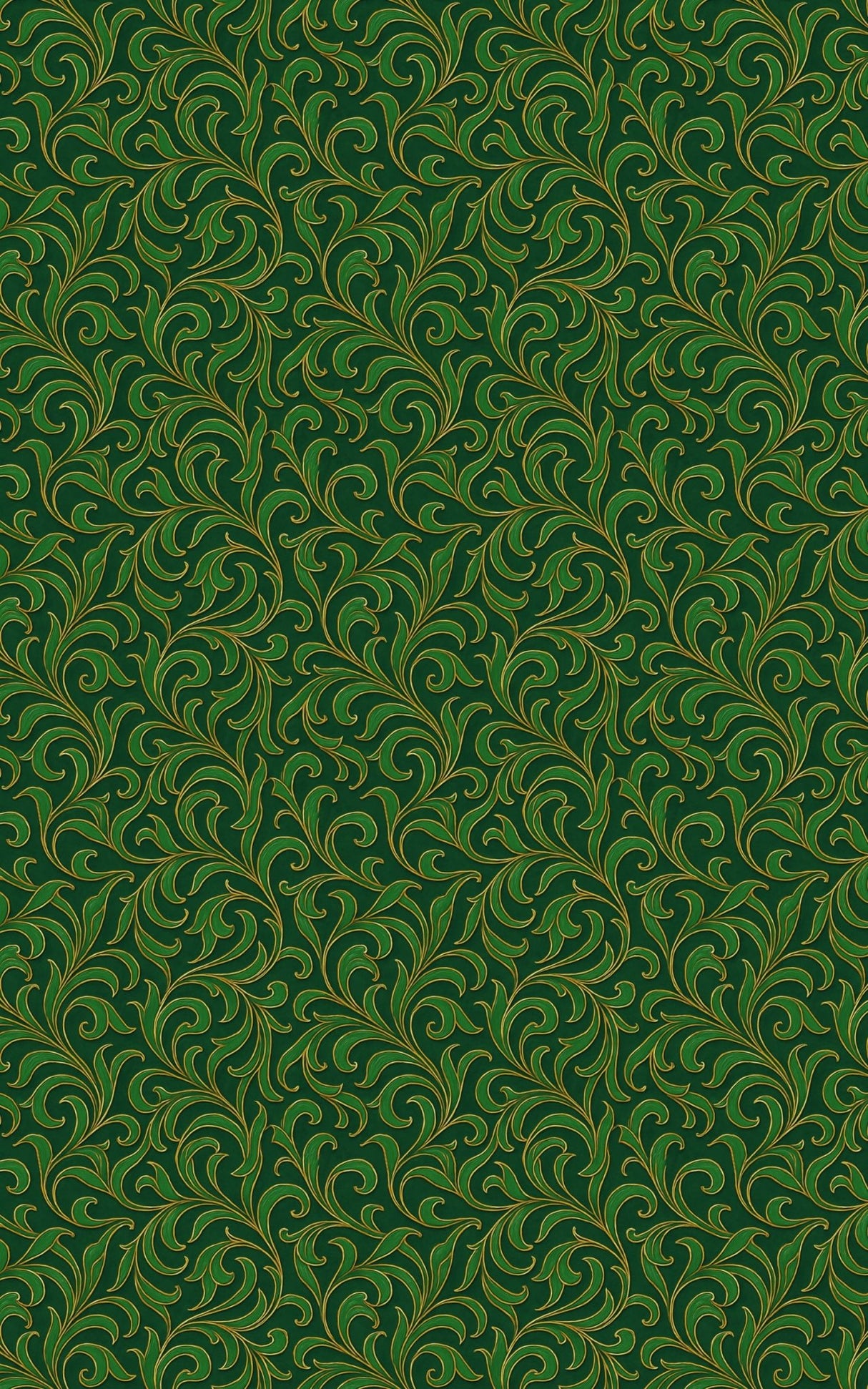 Verdant Vines Elegance - London Penny Gift Wrap