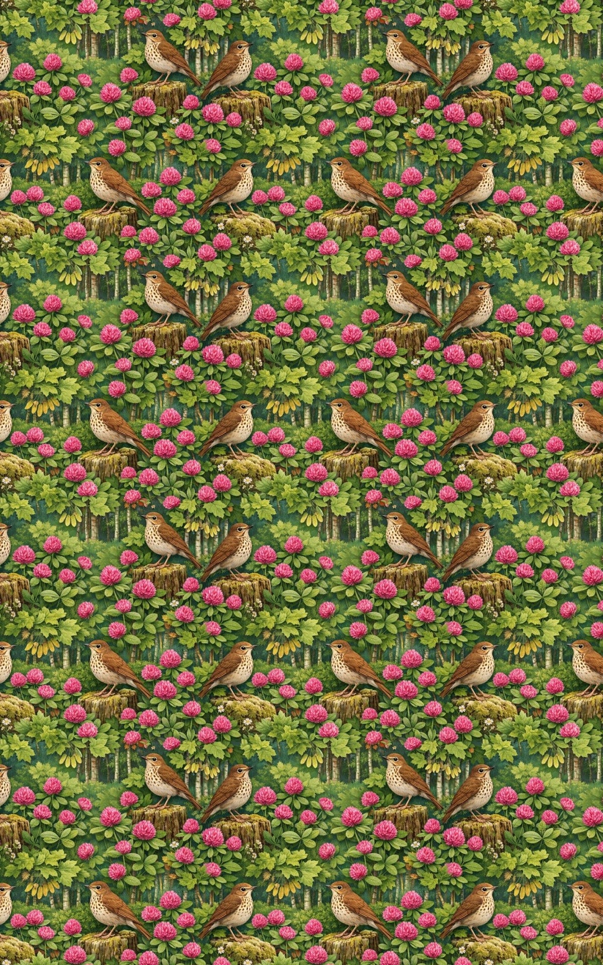 Vermont Flora & Fauna - London Penny Gift Wrap