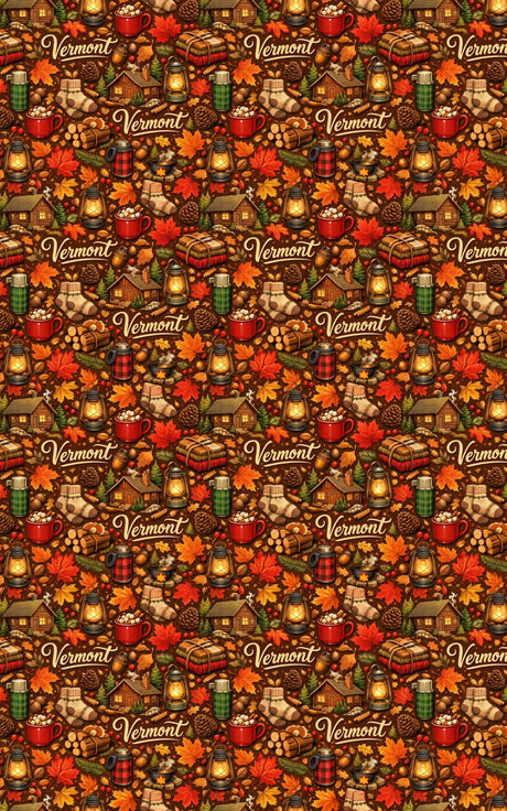 Vermont Maple Woods - London Penny Gift Wrap