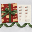 Vintage Christmas Complete Gift Wrap Bundle | Wrap, Ribbon & Gift Tags - London Penny Gift Wrap
