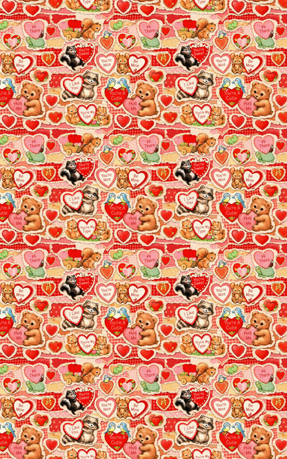 Vintage Valentine Collage