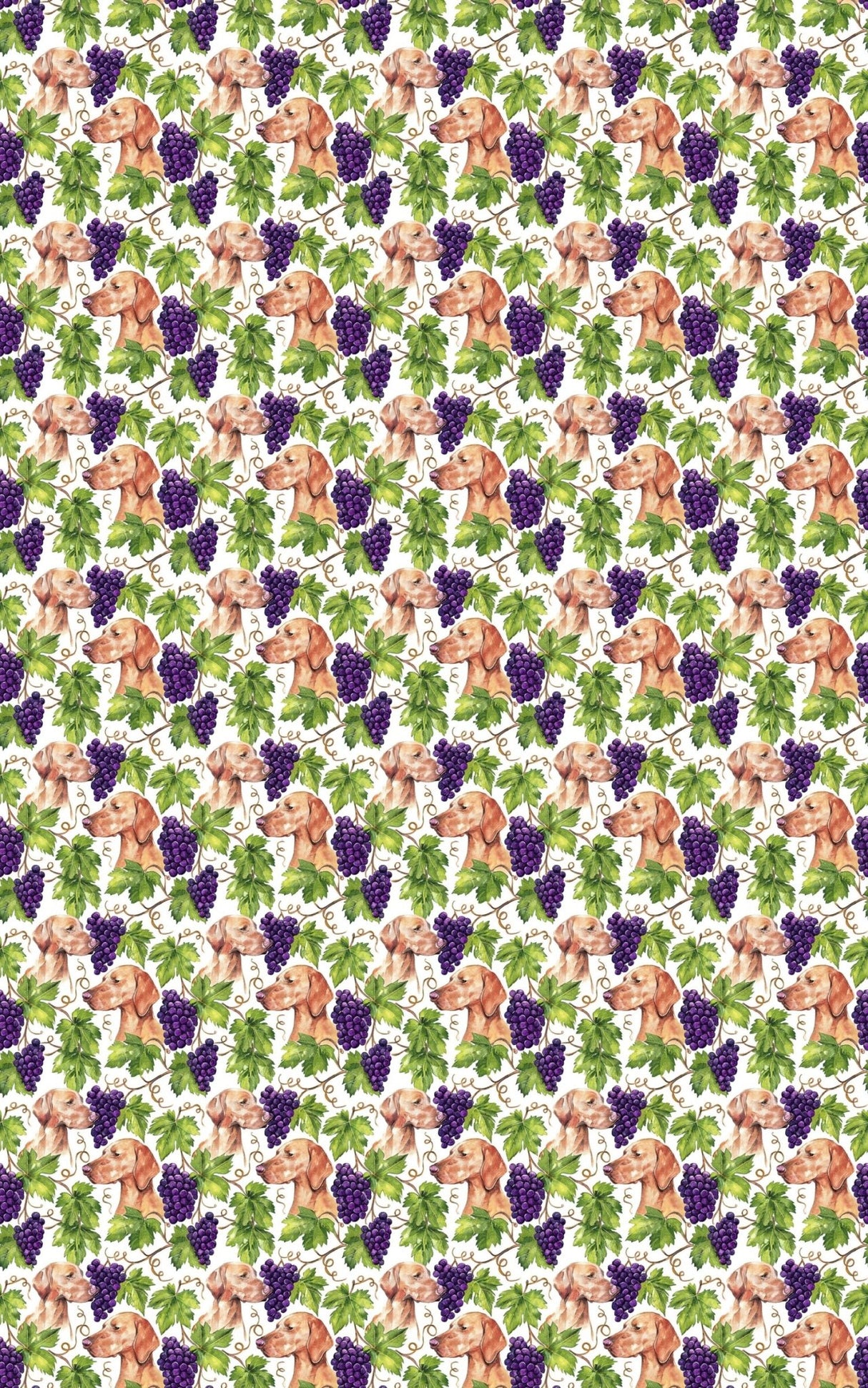 Vizsla Vineyard - London Penny Gift Wrap