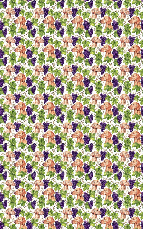 Vizsla Vineyard - London Penny Gift Wrap
