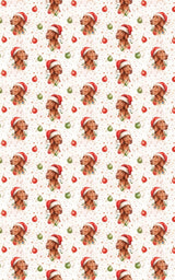 Santa’s Sleek Scout - London Penny Gift Wrap
