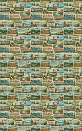 Washington Postcard Memories - London Penny Gift Wrap