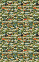 West Virginia Postcard Memories - London Penny Gift Wrap