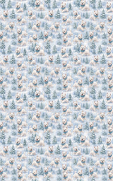 Westie Winter Wonderland - London Penny Gift Wrap
