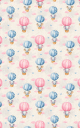 Whimsical Elephants in the Sky - London Penny Gift Wrap