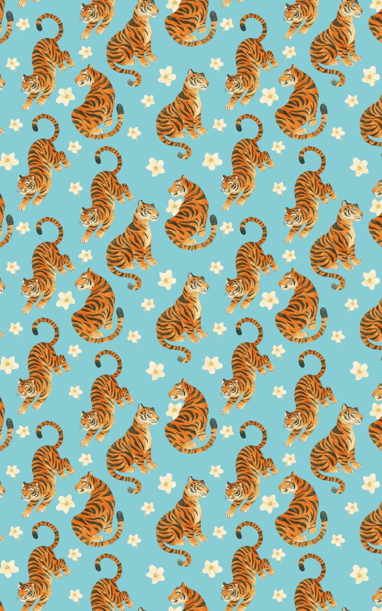 Tiger Triumph - London Penny Gift Wrap