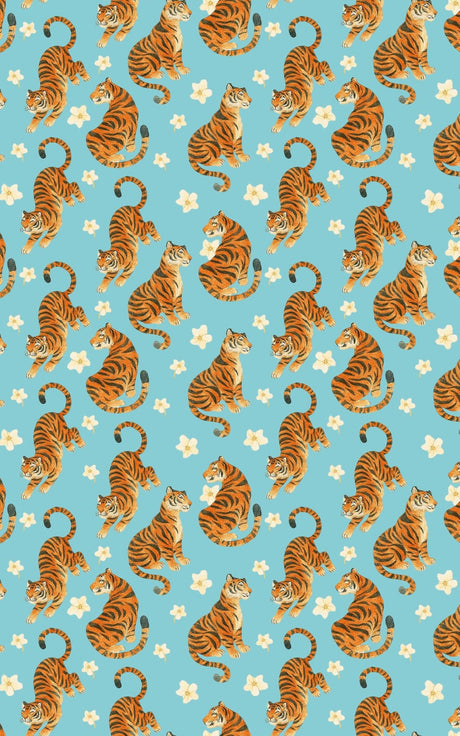 Tiger Triumph - London Penny Gift Wrap