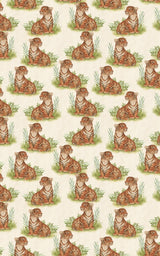 Stripes in Bloom - London Penny Gift Wrap