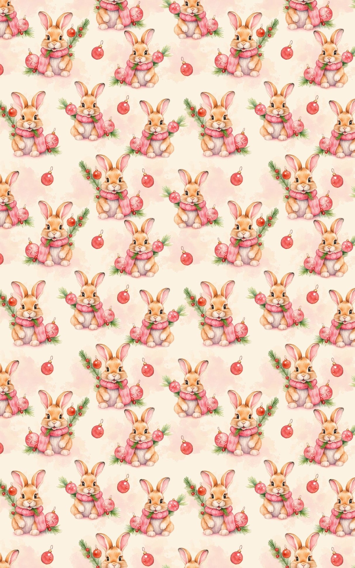 Winter Bunny Bliss - London Penny Gift Wrap