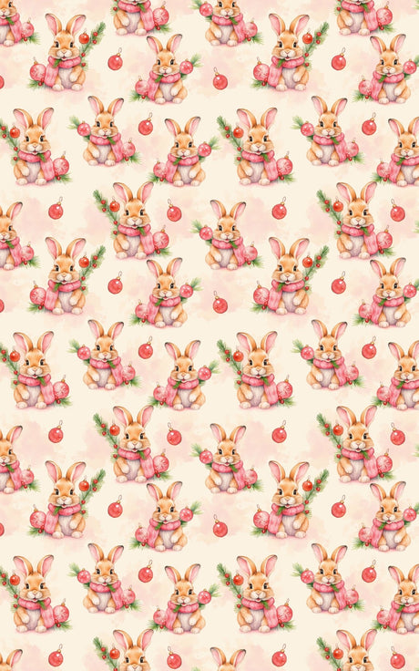 Winter Bunny Bliss - London Penny Gift Wrap