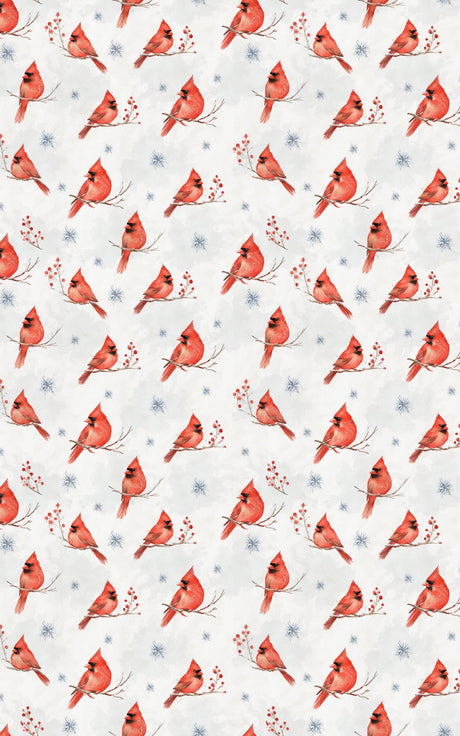 Winter Cardinals - London Penny Gift Wrap