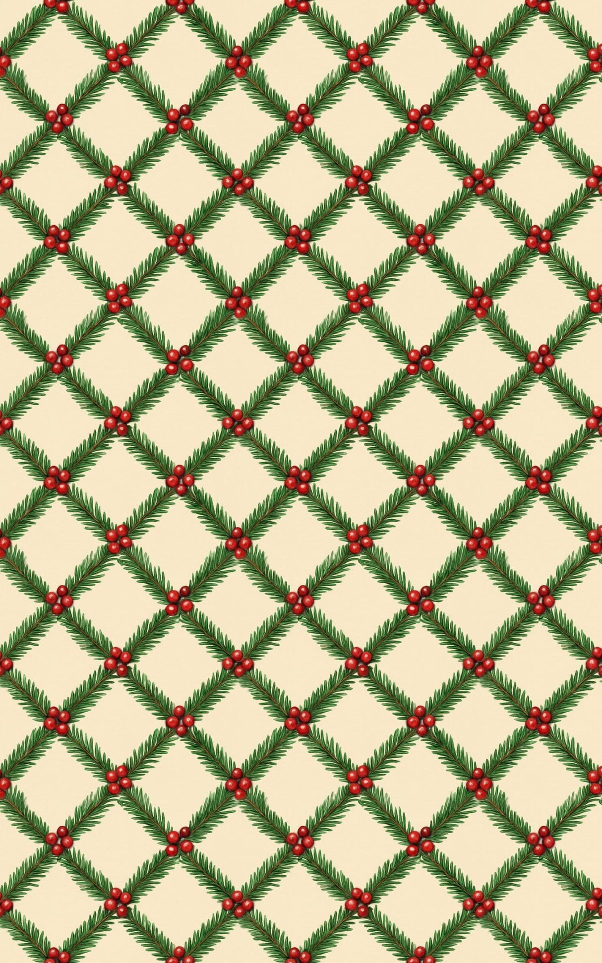 Winter Lattice - London Penny Gift Wrap
