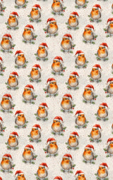 Winterberry Robins - London Penny Gift Wrap
