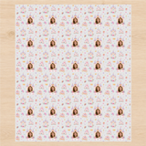 Personalized Princess Celebration Wrapping Paper | Custom Gift Wrap