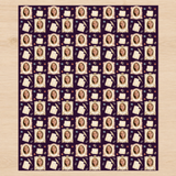 Personalized Vintage Letters Wrapping Paper | Custom Gift Wrap