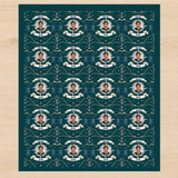 Personalized Compass & Family Legacy Wrapping Paper | Custom Gift Wrap