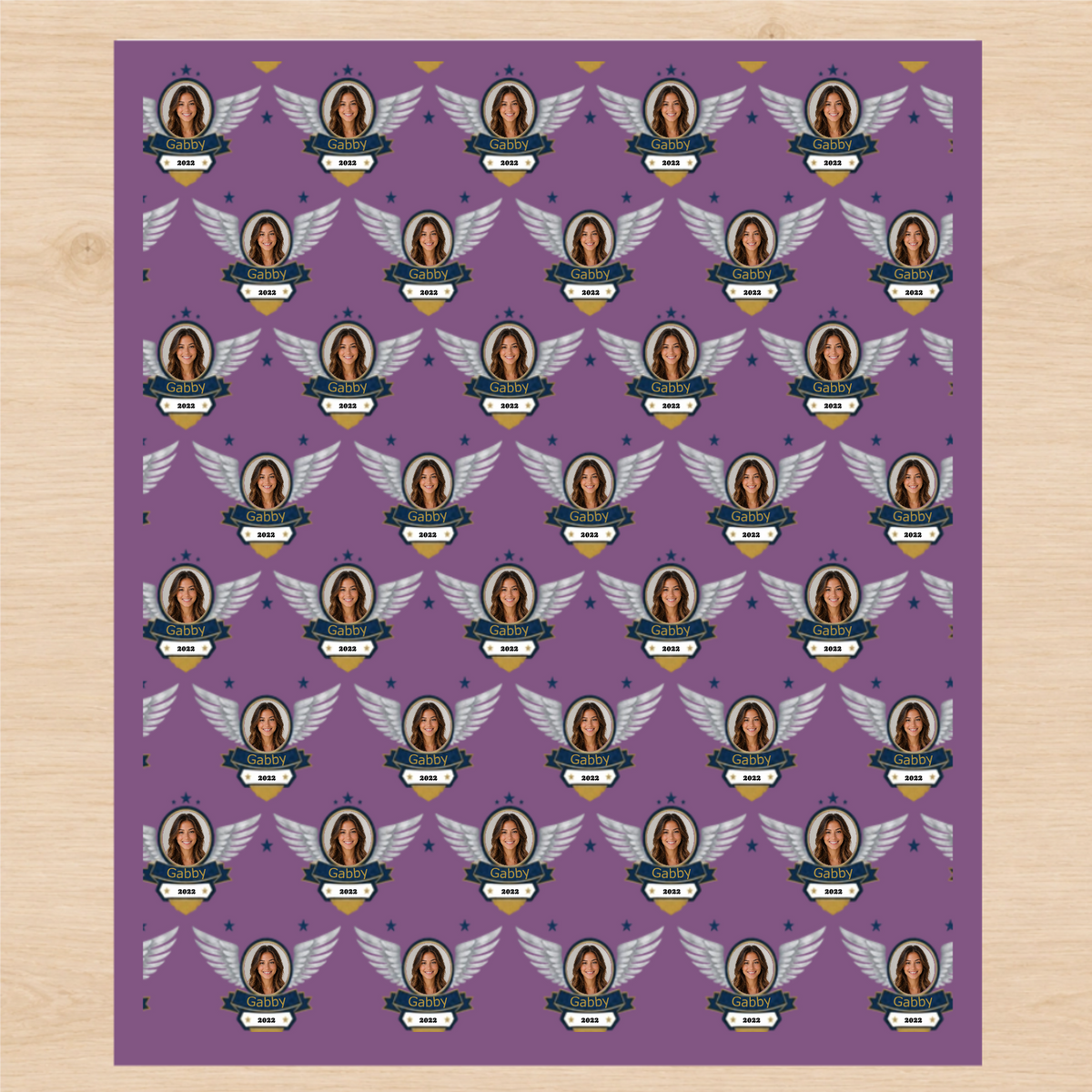 Personalized Air Command Wrapping Paper | Custom Gift Wrap