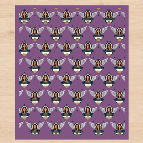 Personalized Air Command Wrapping Paper | Custom Gift Wrap - London Penny Gift Wrap