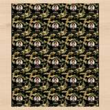 Personalized Heritage Camo Wrapping Paper | Custom Gift Wrap