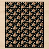 Personalized Vintage Family Photo Album Wrapping Paper | Custom Gift Wrap - London Penny Gift Wrap