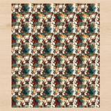Personalized Holiday Bells Wrapping Paper | Custom Gift Wrap