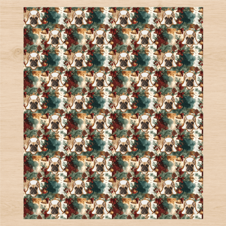 Personalized Holiday Bells Wrapping Paper | Custom Gift Wrap - London Penny Gift Wrap
