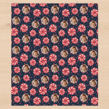 Personalized Sweet Swirl Wrapping Paper | Custom Gift Wrap - London Penny Gift Wrap