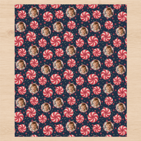 Personalized Sweet Swirl Wrapping Paper | Custom Gift Wrap - London Penny Gift Wrap