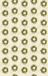 Wreath & Ribbon - London Penny Gift Wrap