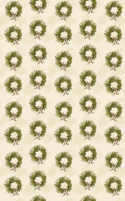Wreath & Ribbon