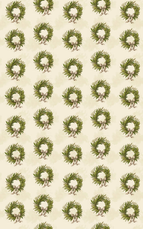 Wreath & Ribbon - London Penny Gift Wrap