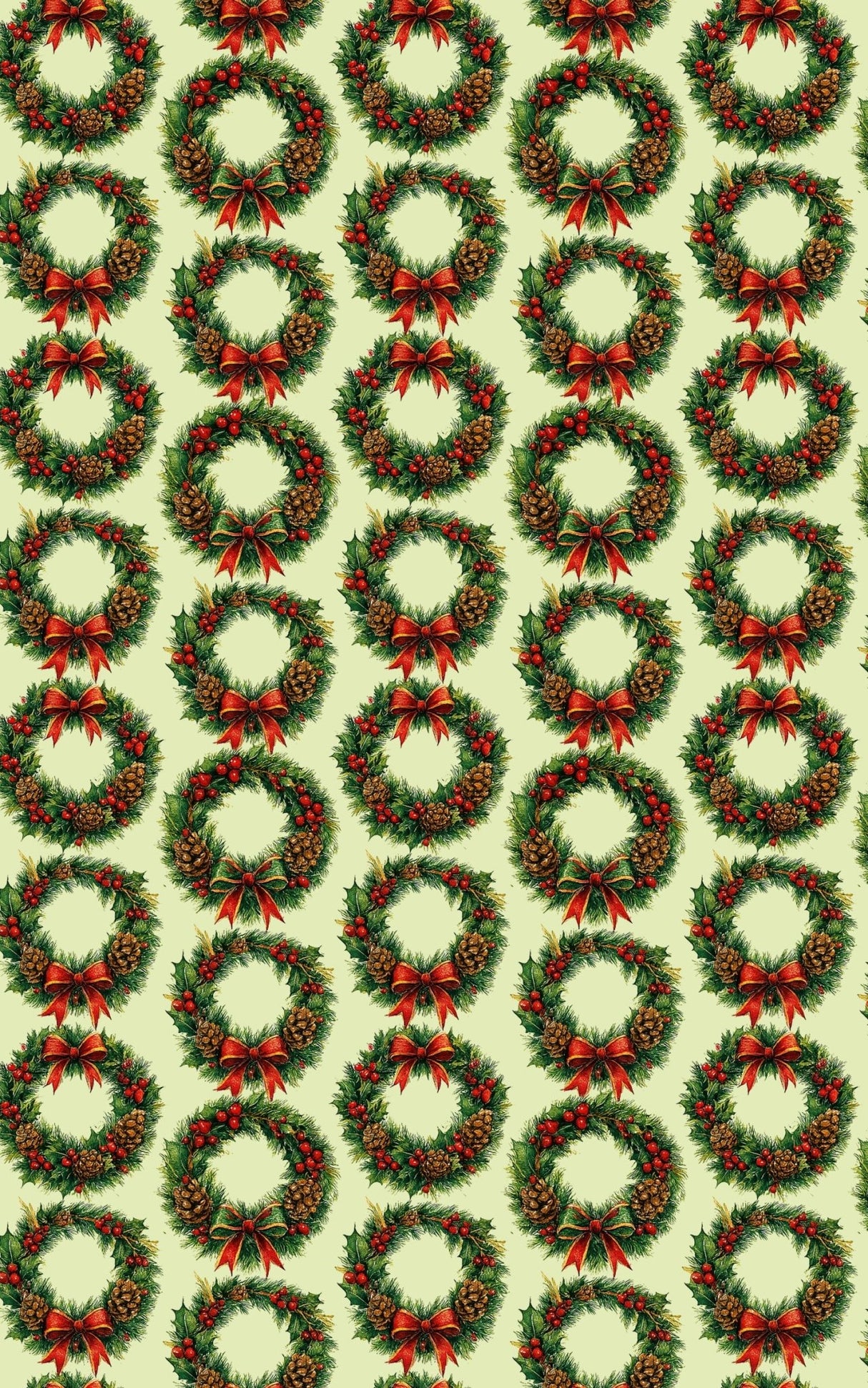 Evergreen Elegance - London Penny Gift Wrap
