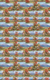 Wyoming Flora & Fauna - London Penny Gift Wrap