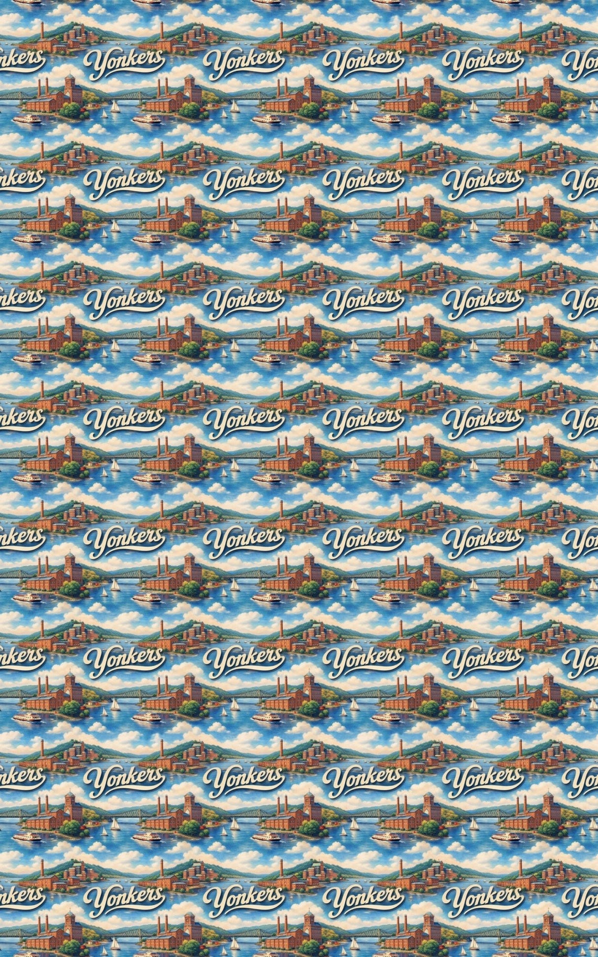 Yonkers Hudson Heritage - London Penny Gift Wrap