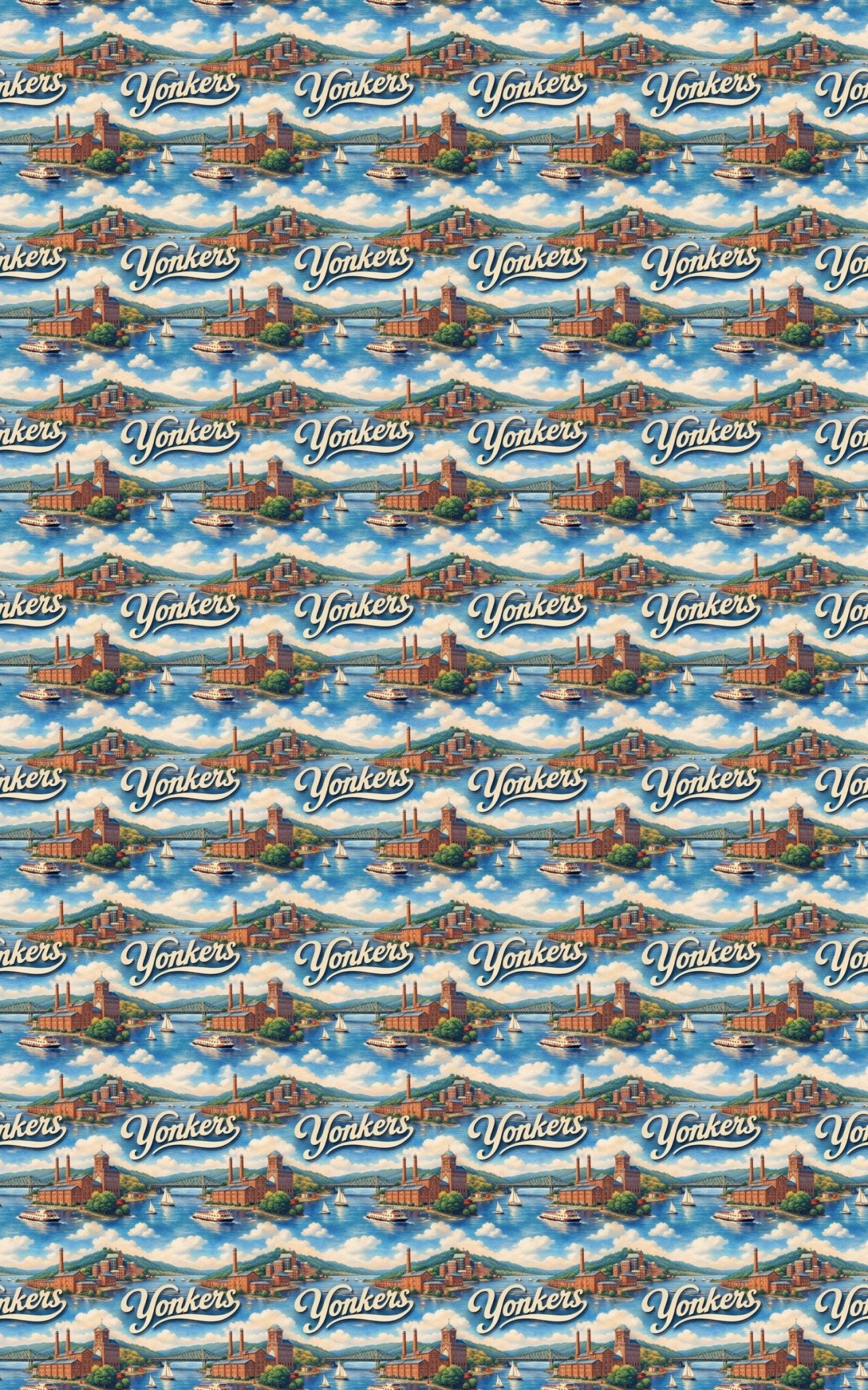 Yonkers Hudson Heritage - London Penny Gift Wrap