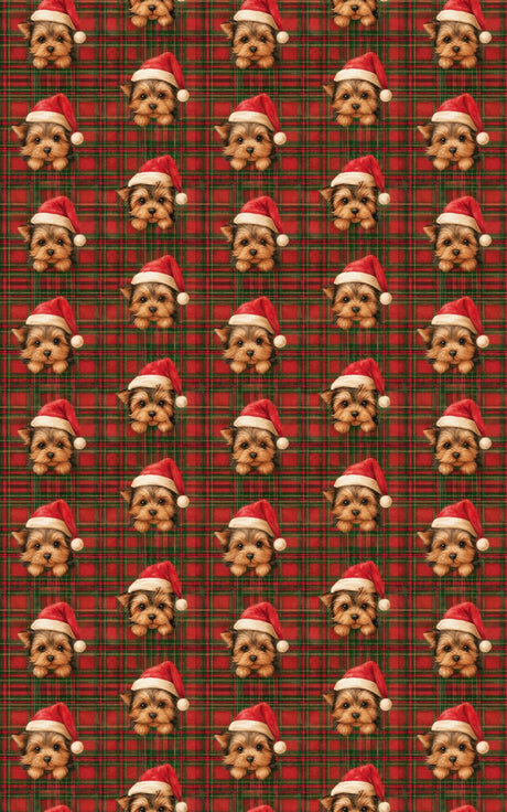 Yorkie Yule - London Penny Gift Wrap