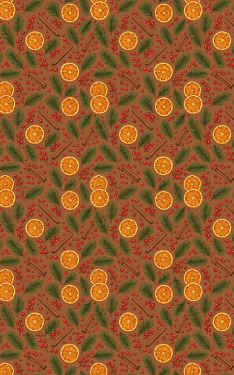 Yule Log Warmth - London Penny Gift Wrap