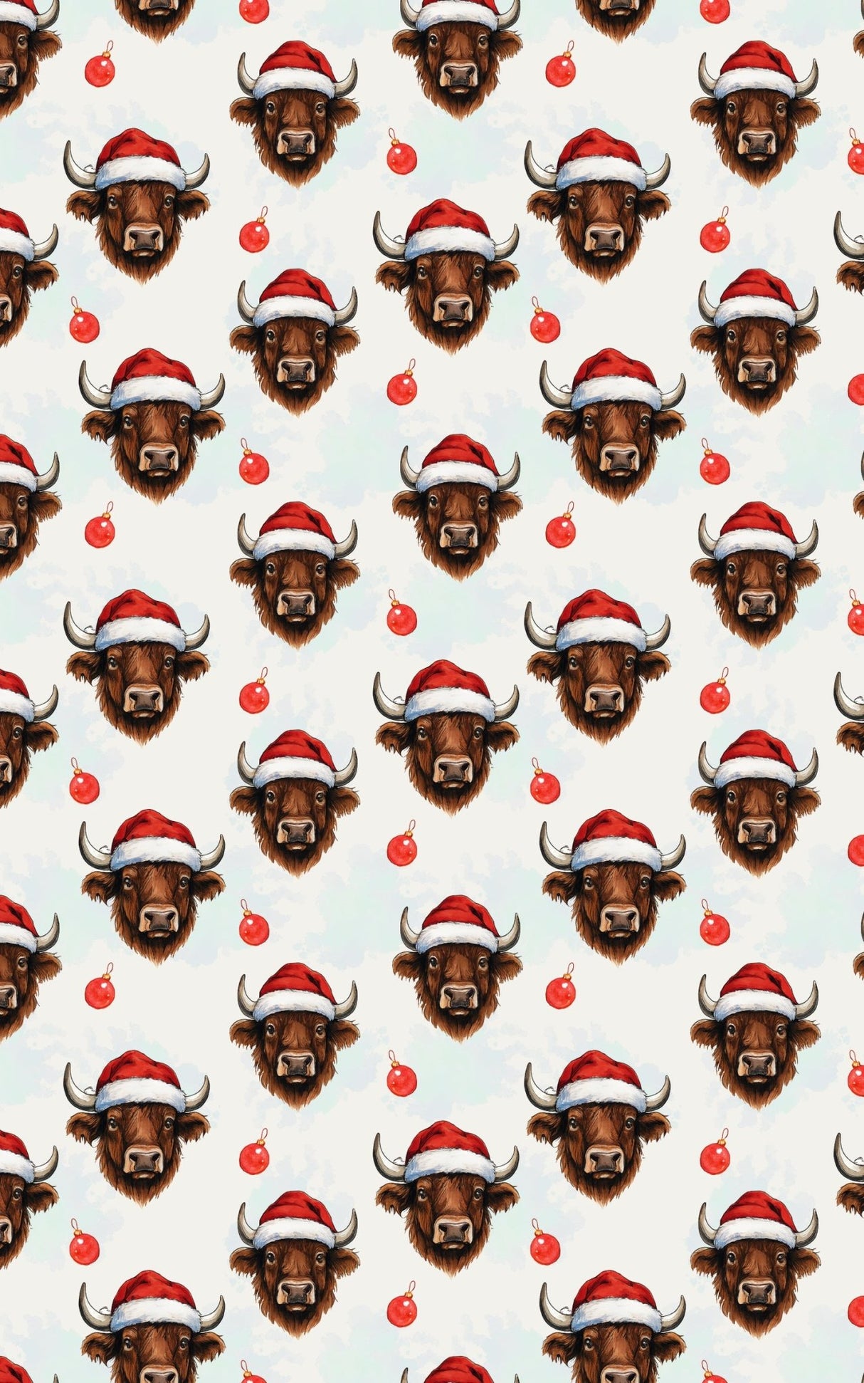 Yuletide Moo - London Penny Gift Wrap