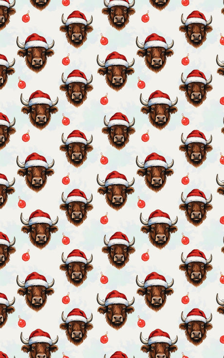Yuletide Moo - London Penny Gift Wrap