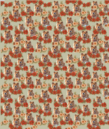 Personalized Festive Garden Wrapping Paper | Custom Gift Wrap