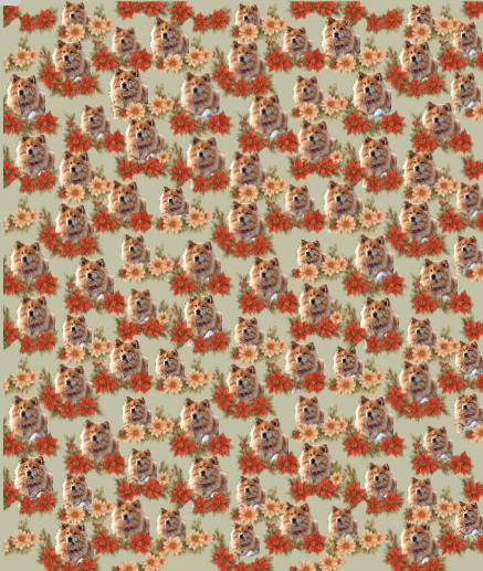 Personalized Festive Garden Wrapping Paper | Custom Gift Wrap - London Penny Gift Wrap