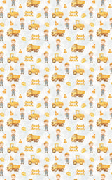 Construction Kids - London Penny Gift Wrap