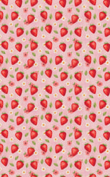 Sweet Strawberries - London Penny Gift Wrap