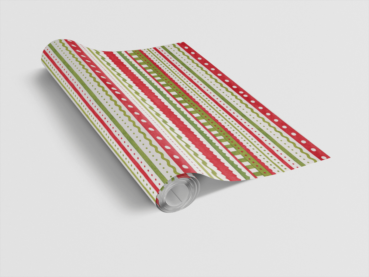 Merry Strokes - London Penny Gift Wrap