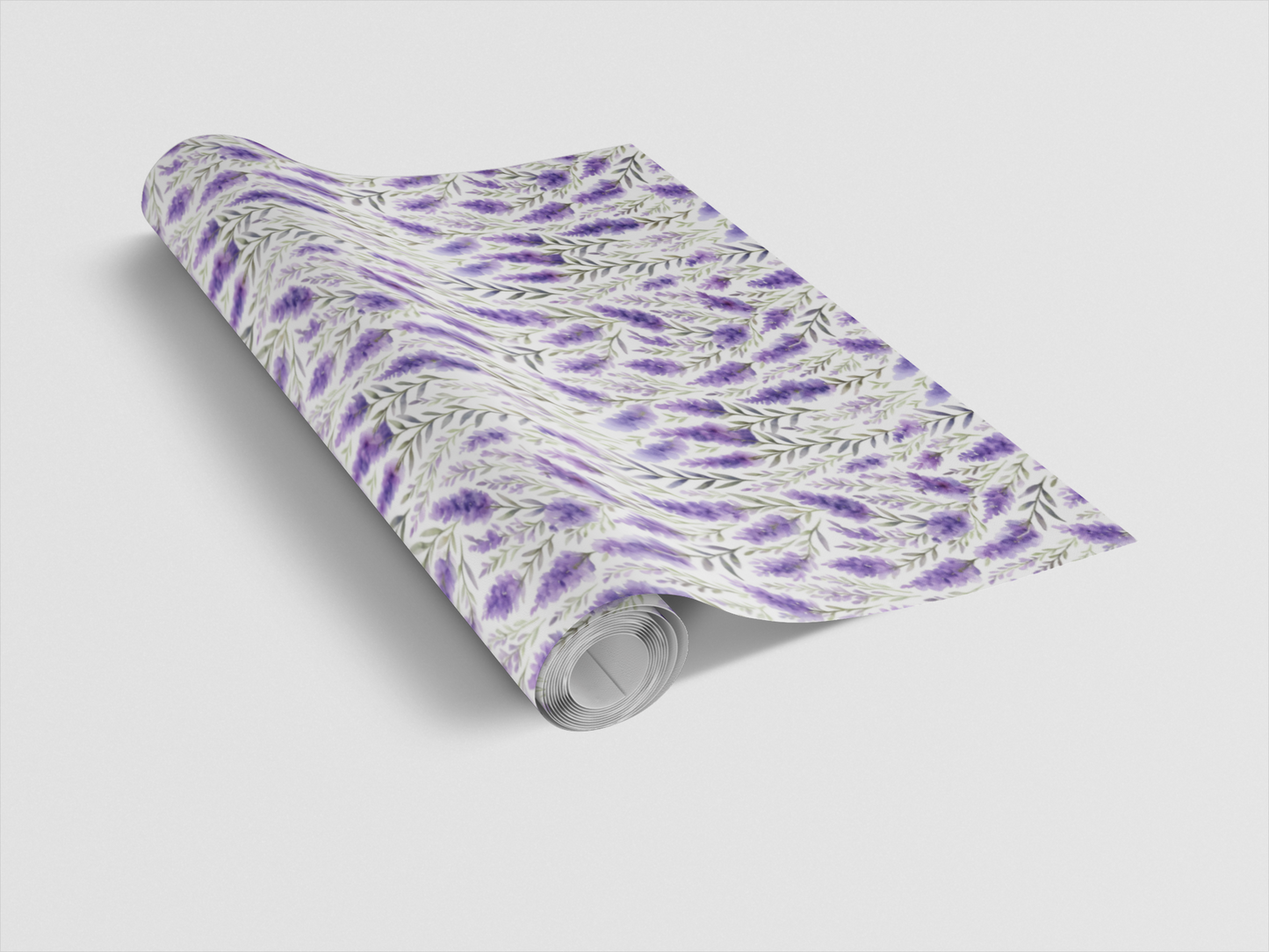 Sunlit Lavender Hills